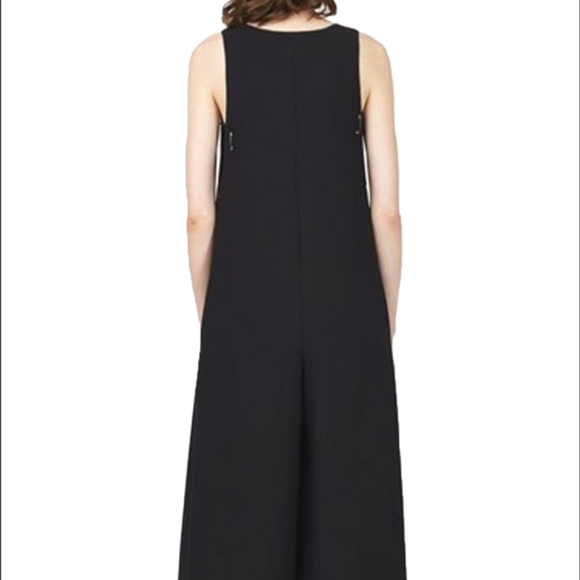 Opening Ceremony Talene Sleeveless Woven Jumpsuit Wide Leg Oversized Black Sze 4 - Picture 3 of 15